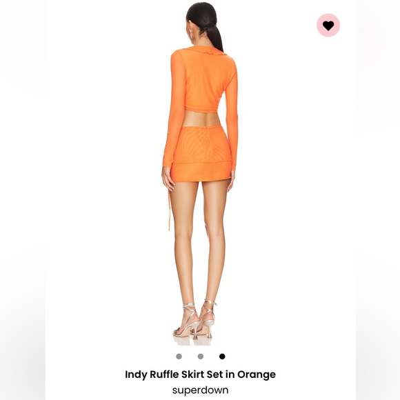 Superdown Indy Ruffle Skirt Set - Picture 2 of 4